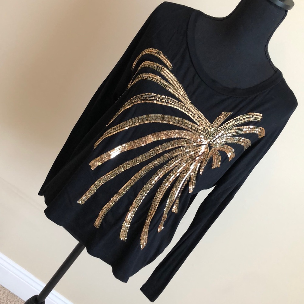 Fun Sequins Trina Turk Top!